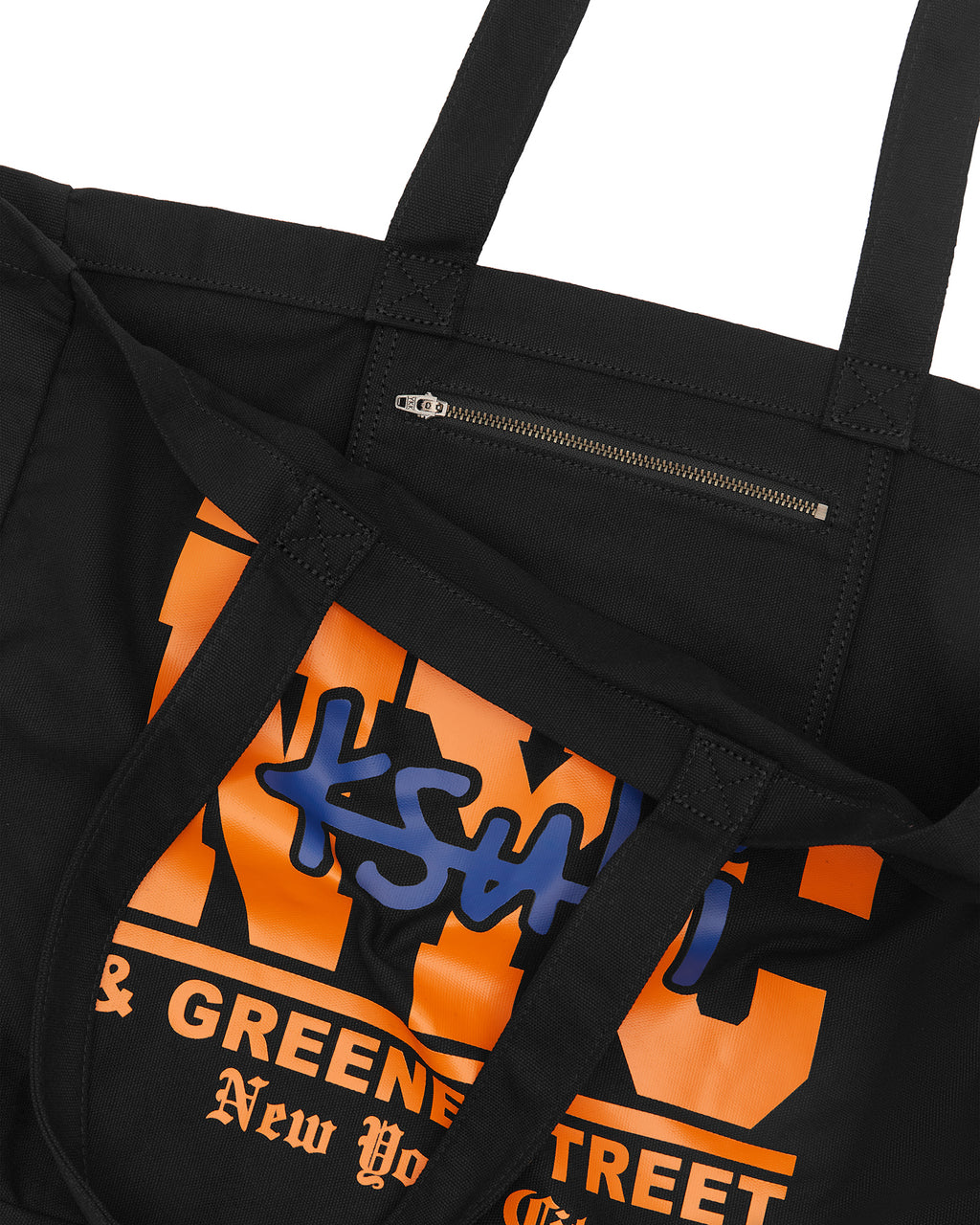 Nyc And The Streets Tote Black Bags - Black