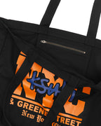 Nyc And The Streets Tote Black Bags - Black