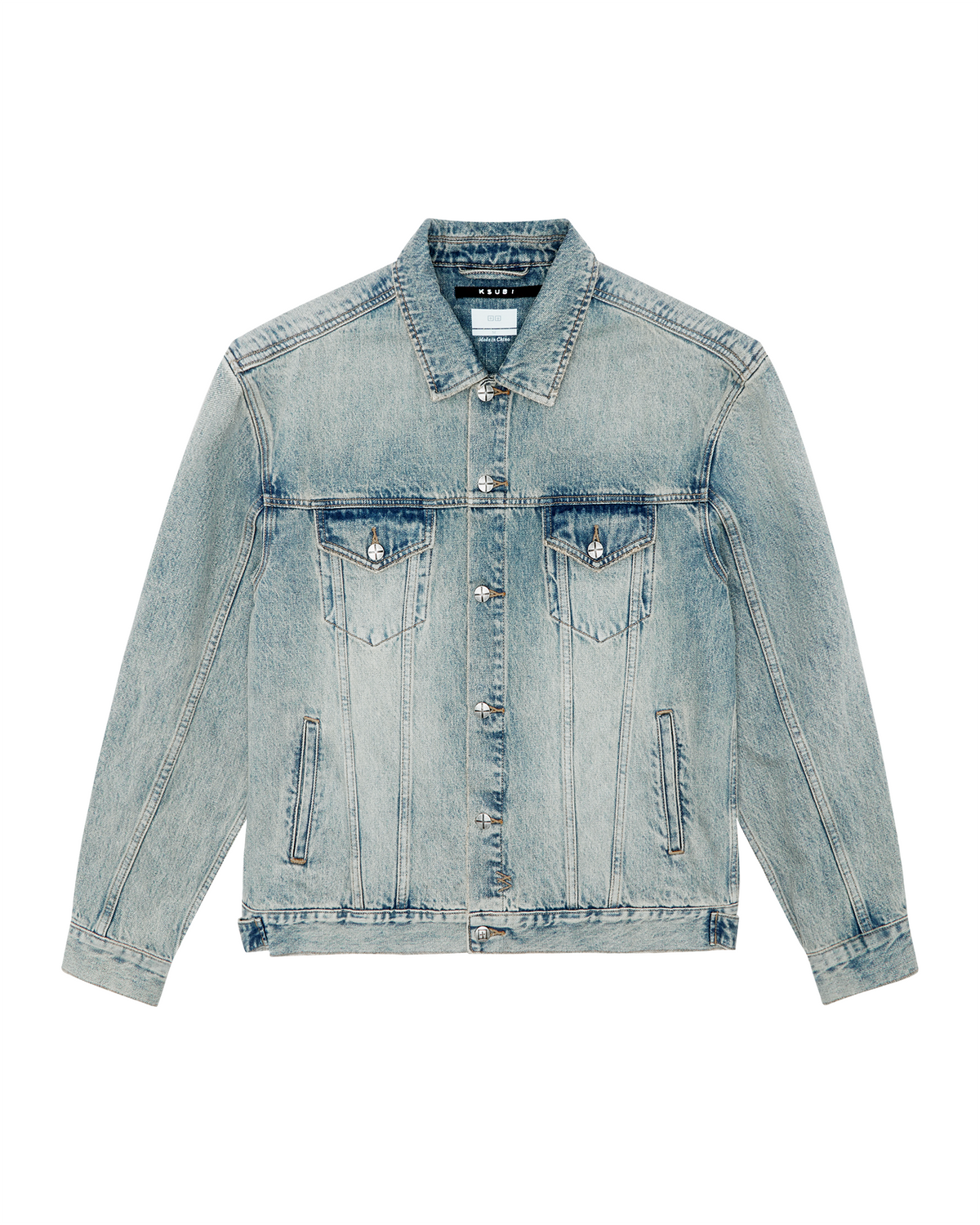 Mens Oh G Jacket Stagelight Oversized Jackets - Denim
