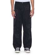 Mens Fugitive Cargo Pant Kash Box Straight Pants - Black