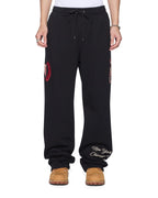 Mens Kball Synthesis Trak Pant Jet Black Regular Pants - Black