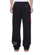Mens Kball Synthesis Trak Pant Jet Black Regular Pants - Black