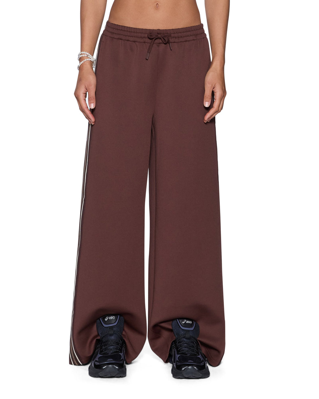 Womens Origin Trakpant Mocha Regular Pants - Brown