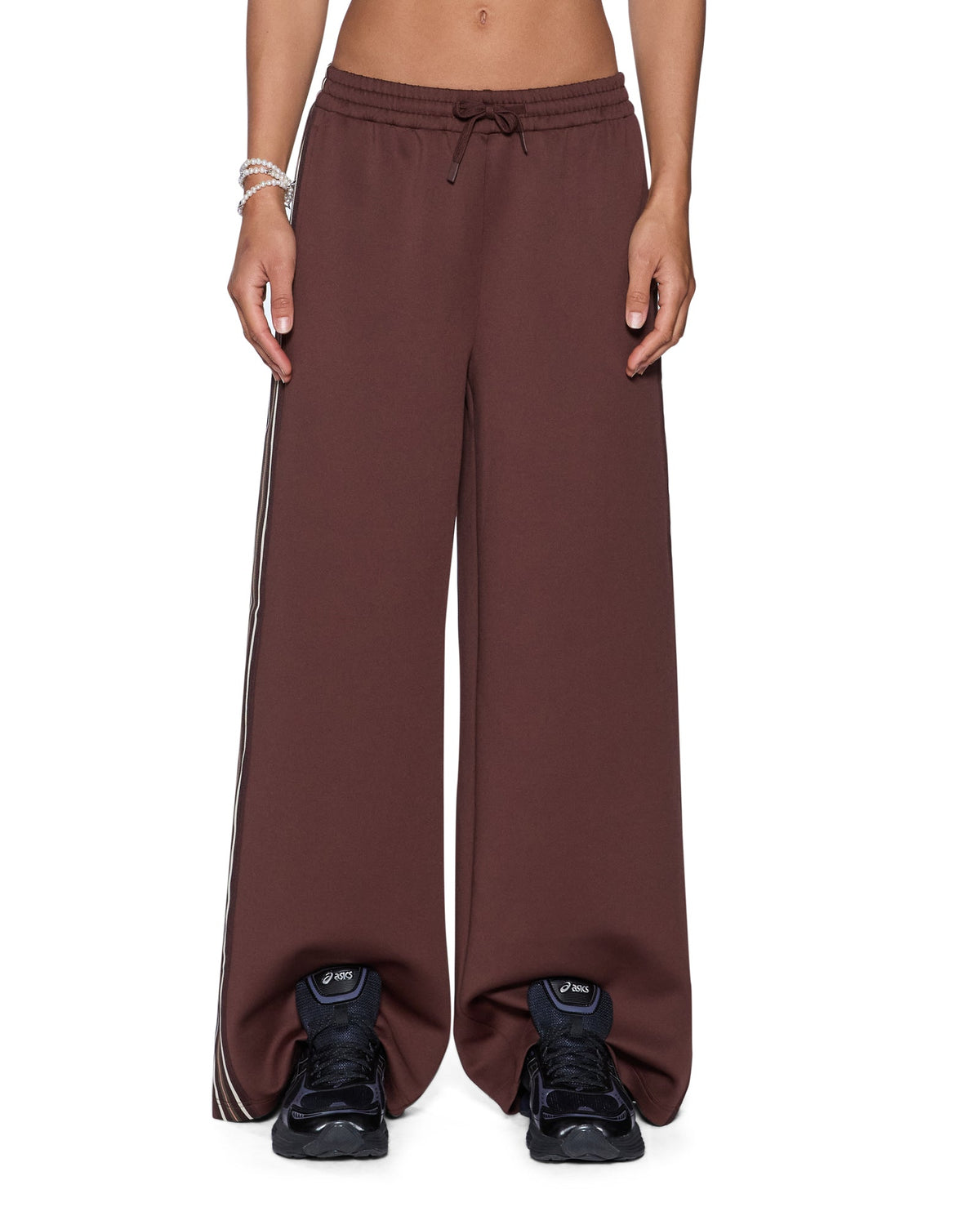 Womens Origin Trakpant Mocha Regular Pants - Brown