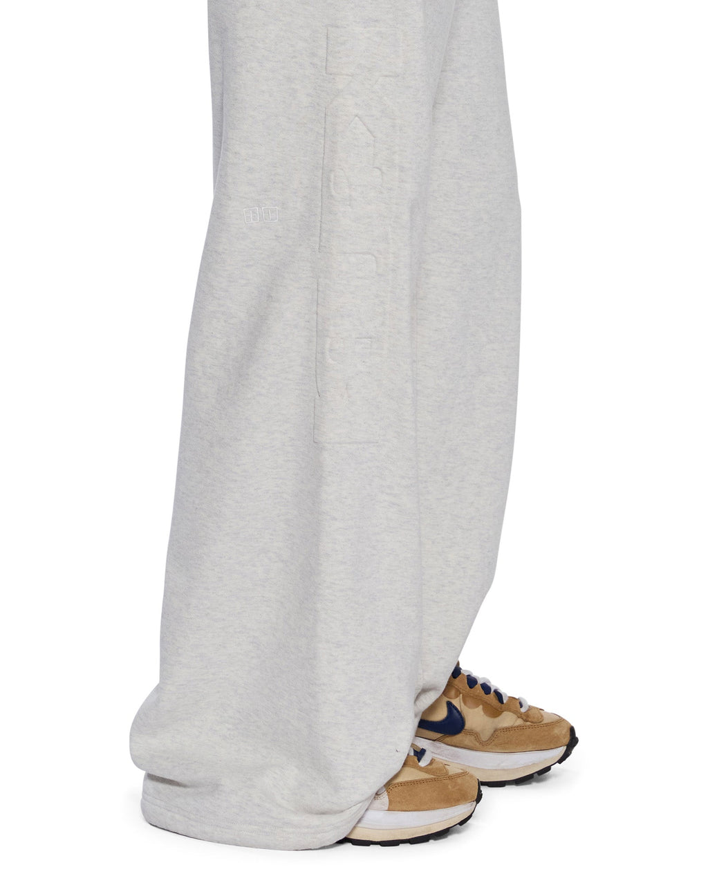 Womens Sott Origin Trakpant Snow Marle Relaxed Pants - Grey