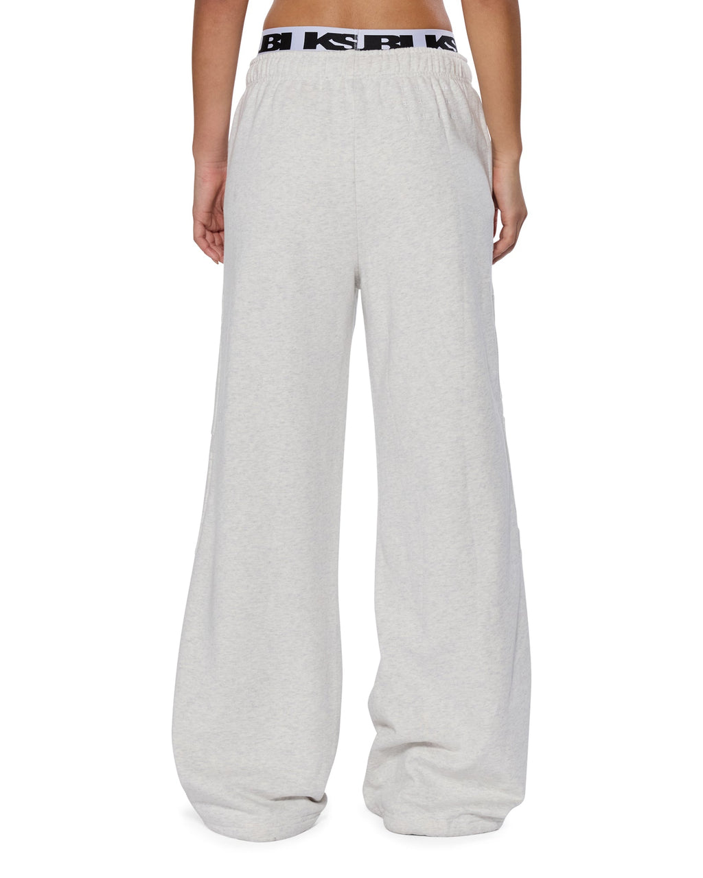 Womens Sott Origin Trakpant Snow Marle Relaxed Pants - Grey