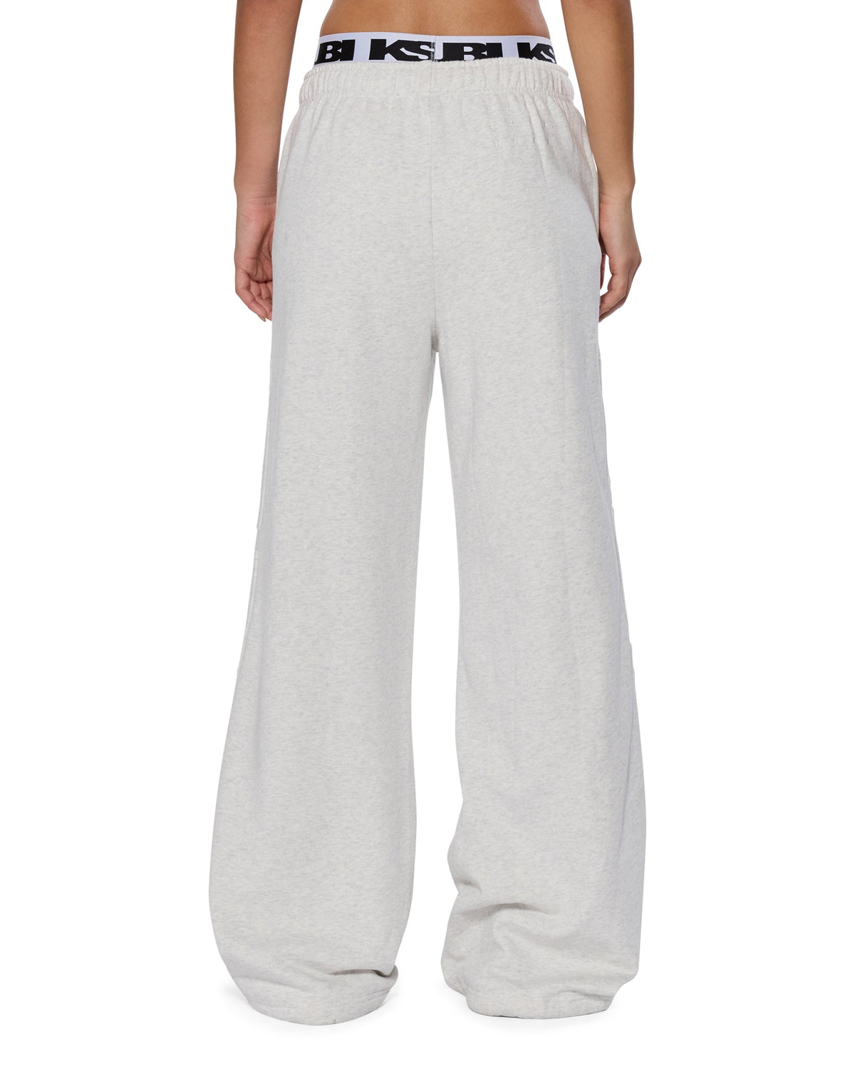 Womens Sott Origin Trakpant Snow Marle Relaxed Pants - Grey