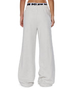 Womens Sott Origin Trakpant Snow Marle Relaxed Pants - Grey