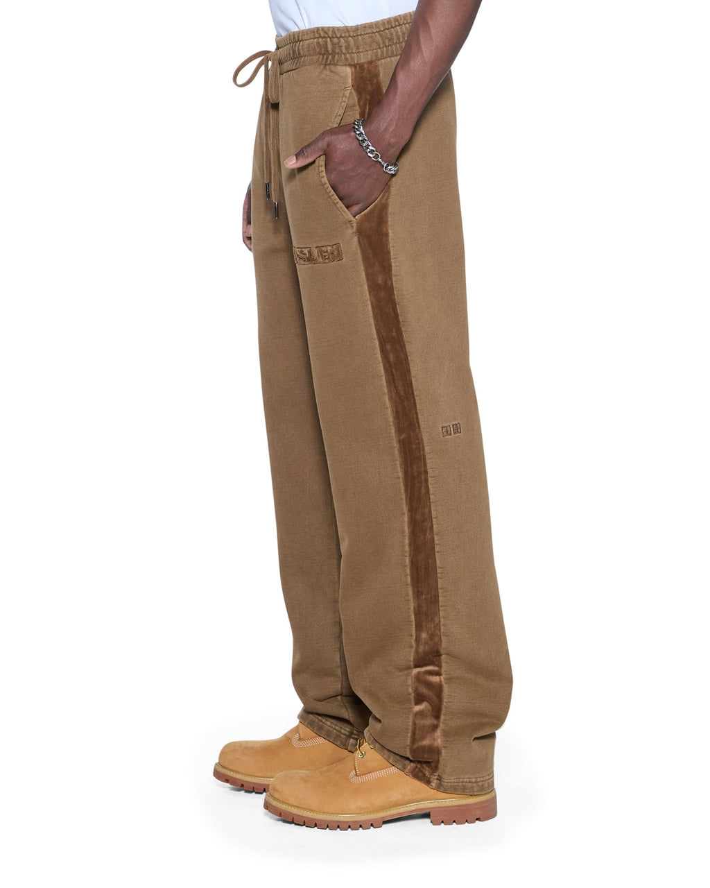 Mens 4x4 Luxe Synthesis Trak Pant Espresso Regular Pants - Brown