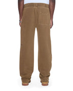 Mens 4x4 Luxe Synthesis Trak Pant Espresso Regular Pants - Brown