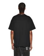 Mens Sott Ekcess Ss Tee Jet Black Oversized Tees - Black