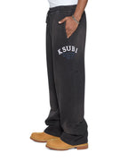 Mens Genesis Synthesis Trak Pant Charcoal Fade Regular Pants - Grey