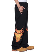 Mens Krown Synthesis Trak Pant Black Regular Pants - Black