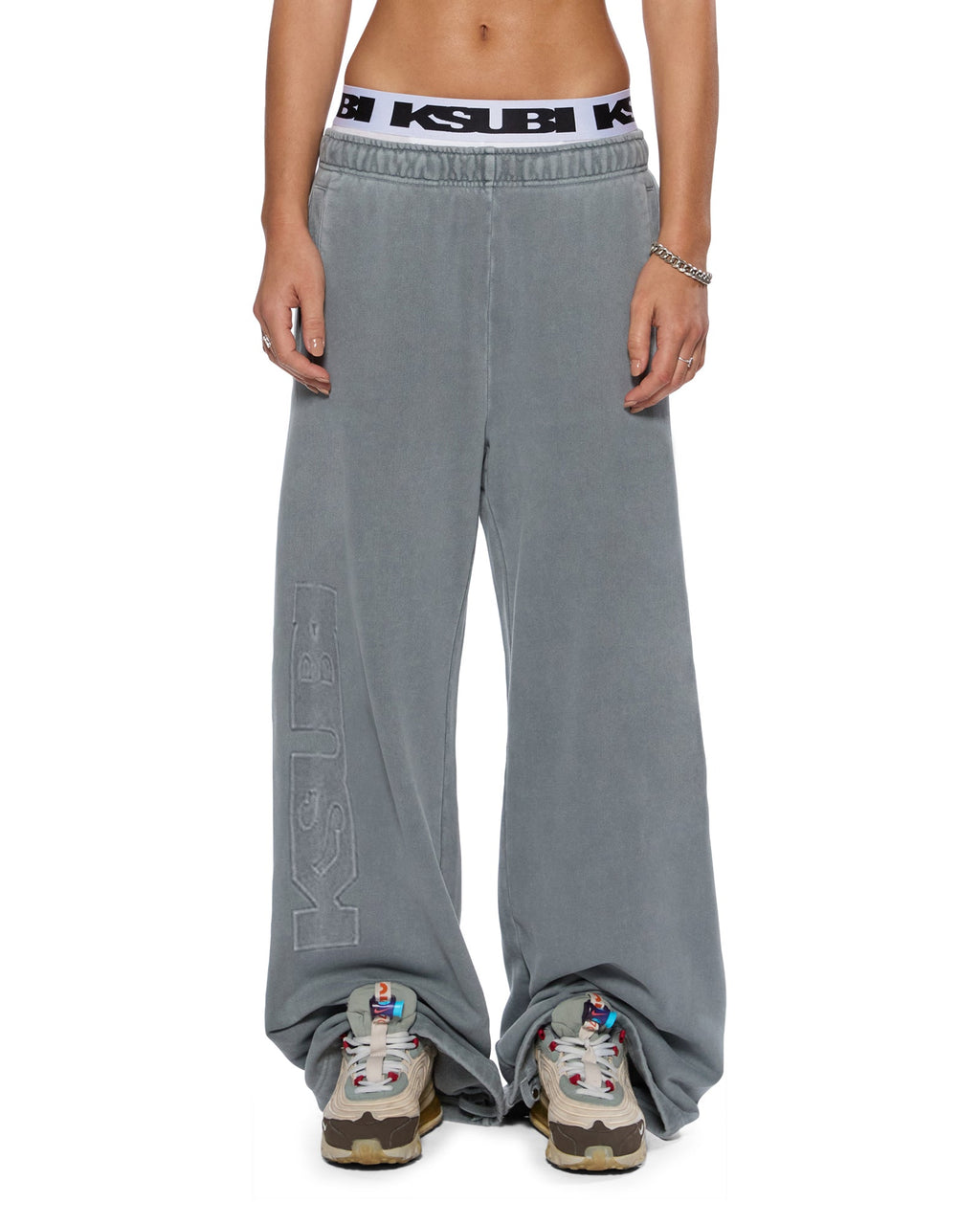 Womens Sott Origin Trak Pant Nightowl Grey Relaxed Pants - Grey