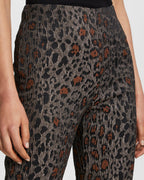 Womens Three Am Pant Leopard Flare Pants - Multi Colour