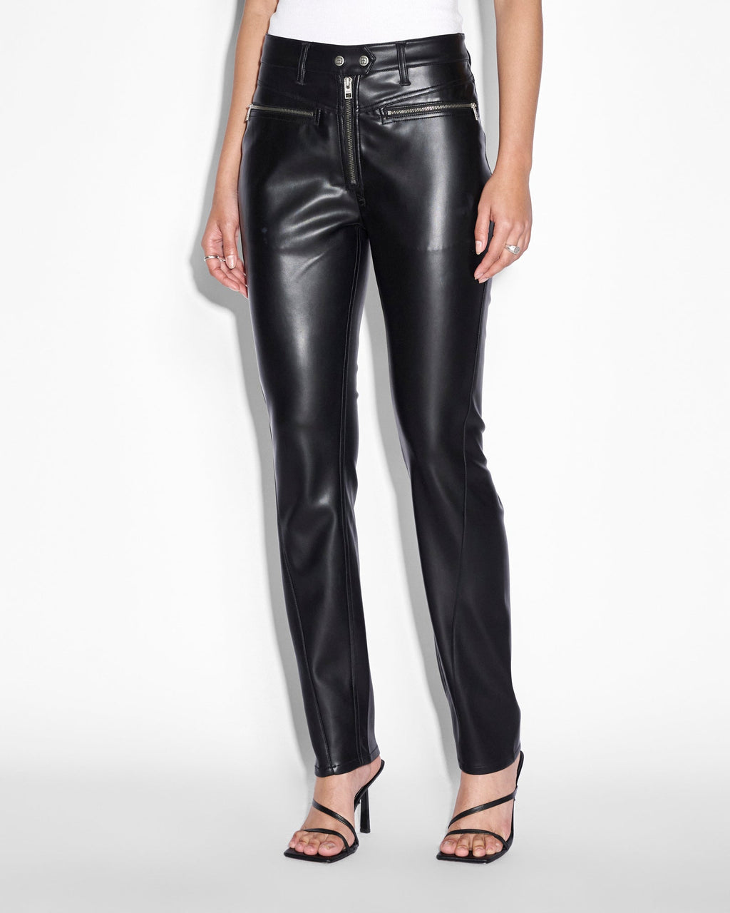 Womens Vivienne Pant Black Slim Pants - Black