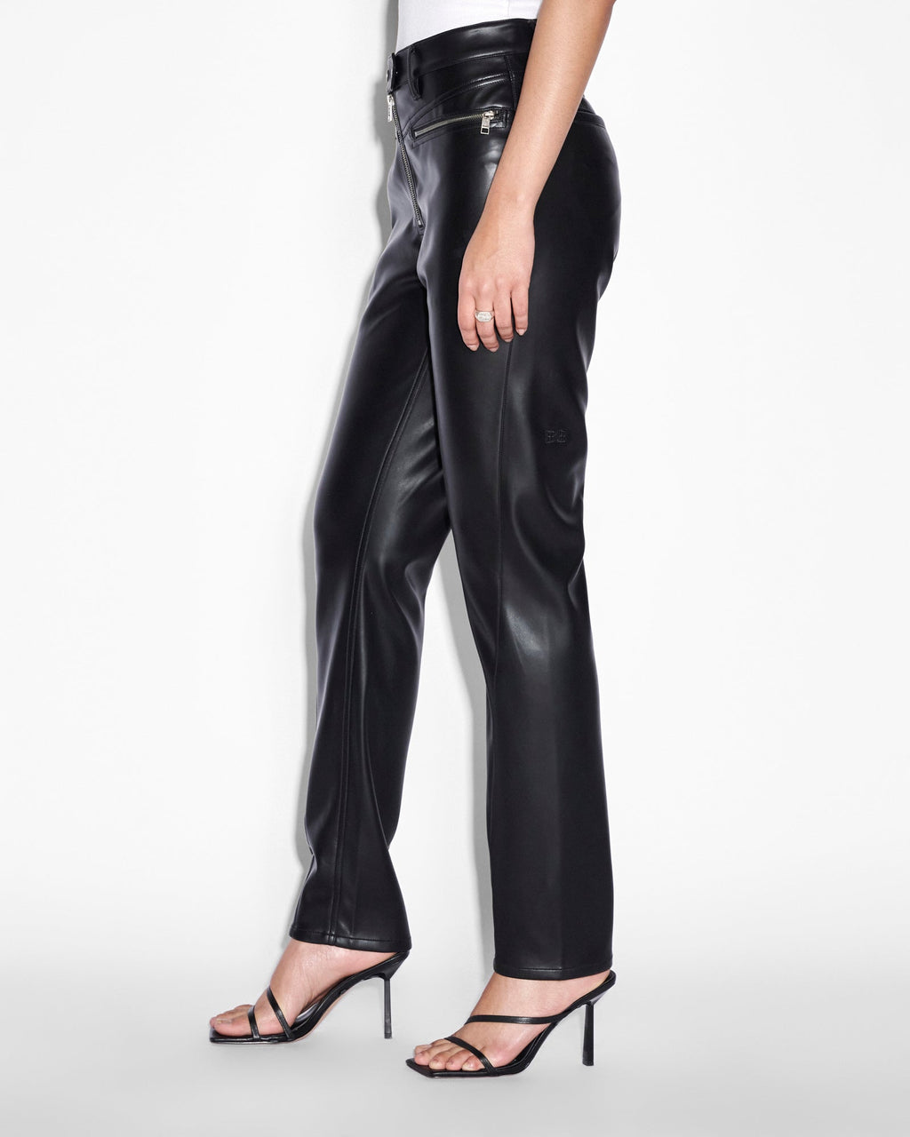 Womens Vivienne Pant Black Slim Pants - Black