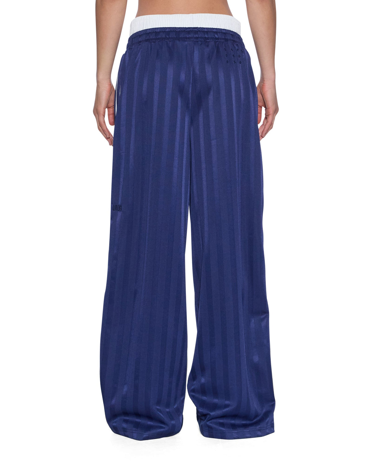 Womens Stacked Origin Trakpant Navy Regular Pants - Navy