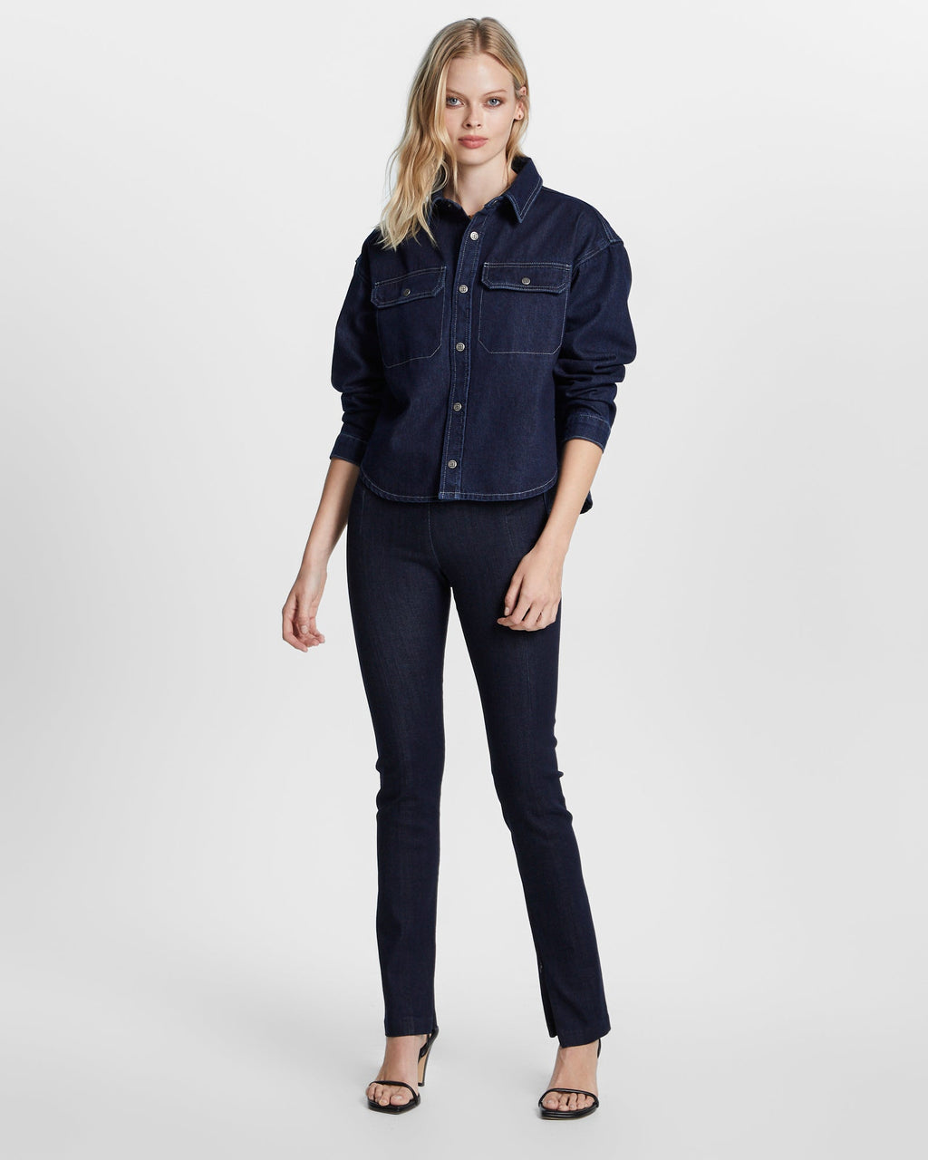 Womens Relaxo Shirt Moonlight Oversized Shirts - Denim