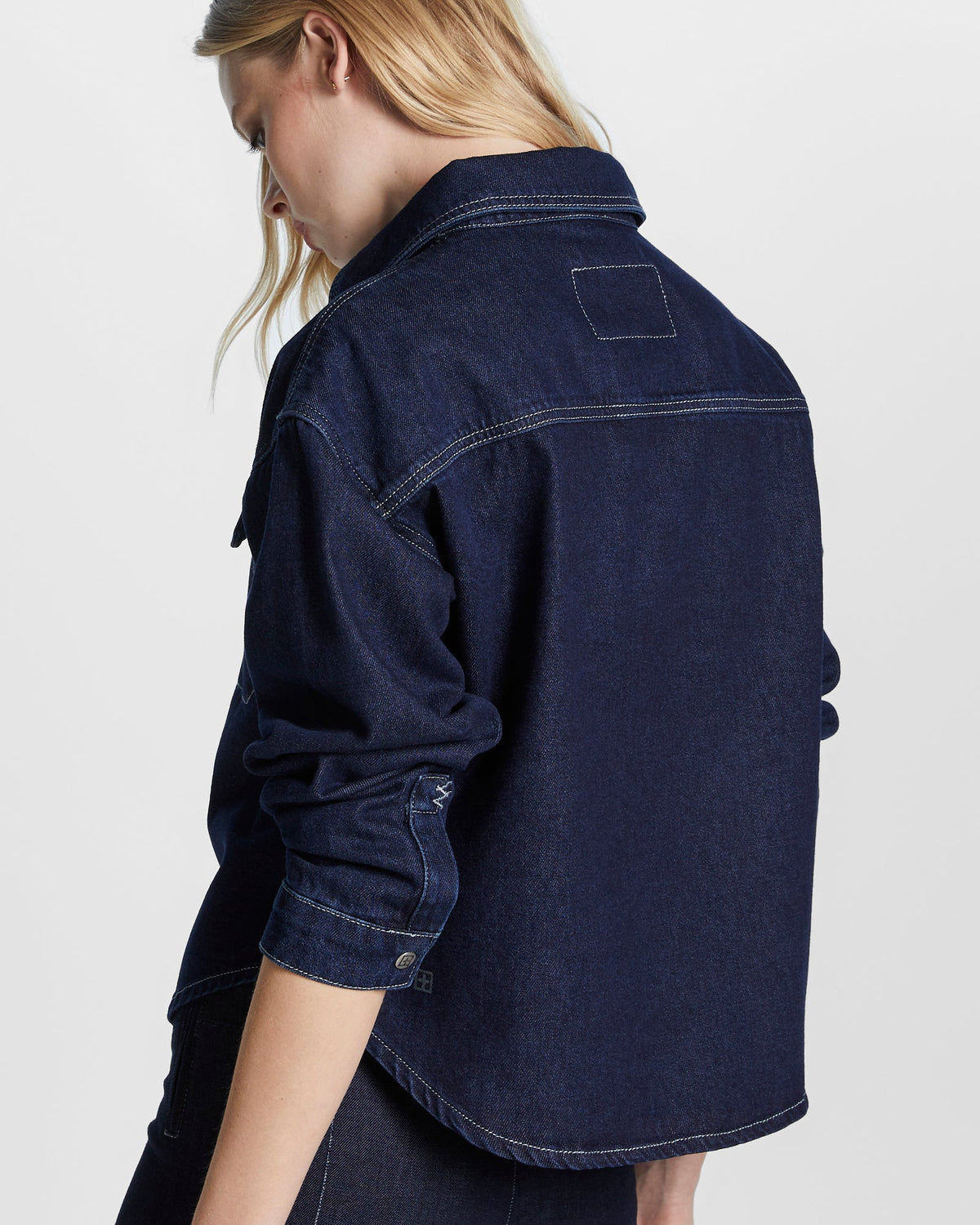 Womens Relaxo Shirt Moonlight Oversized Shirts - Denim
