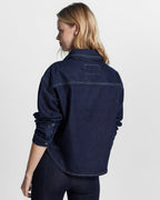Womens Relaxo Shirt Moonlight Oversized Shirts - Denim