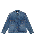 Mens Roped Doubledown Oh G Jacket Antique Kraft Oversized Jackets - Denim