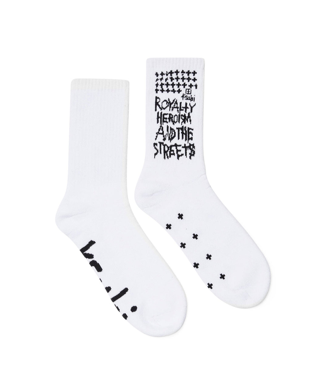 Royalty Ksocks White/black Accessories - Black And White