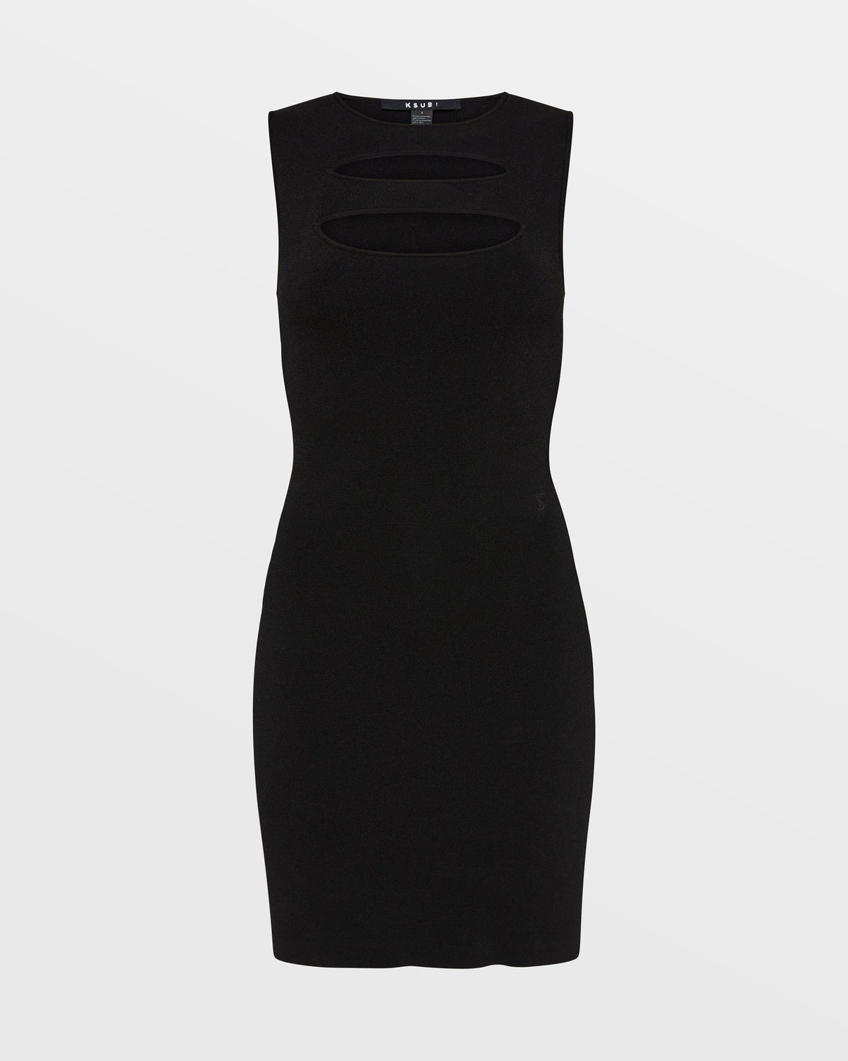 Womens Vertigo Dress Black Fitted Dresses - Black