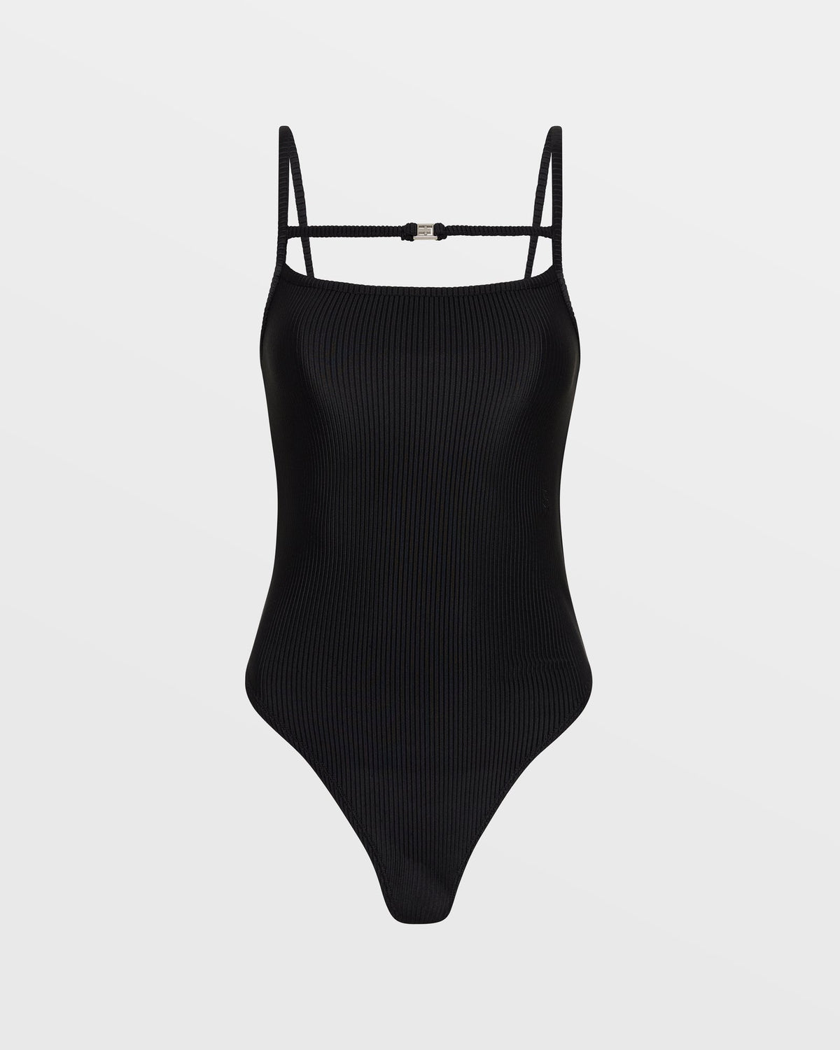 Womens Precious Bodysuit Black Fitted Fashion Tops - Black