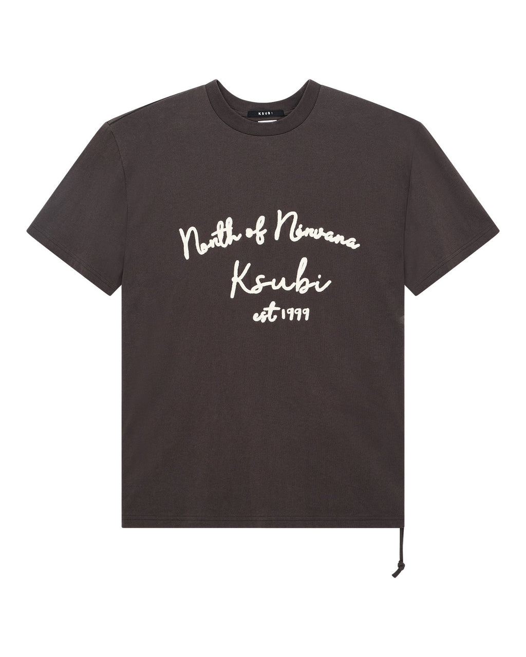 Mens Salud Biggie Ss Tee Faded Black Oversized Tees - Black