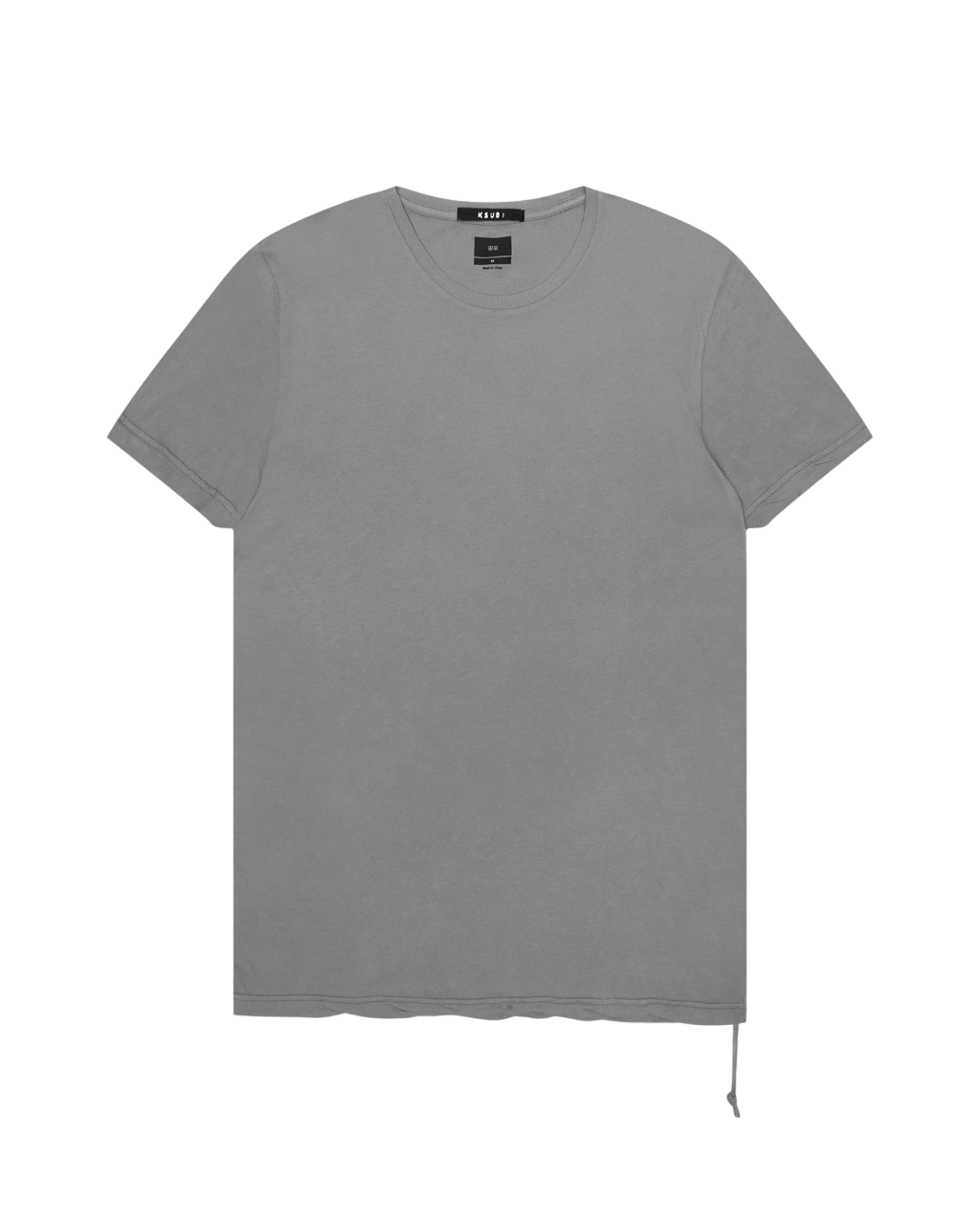 Mens Seeing Lines Ss Tee Vintage Grey Fitted Tees - Grey