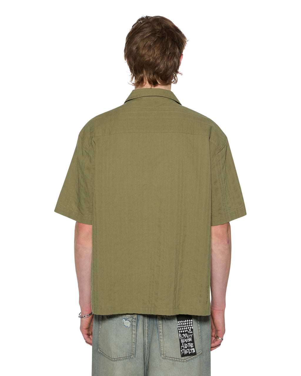 Mens 1999 Diner Ss Shirt Khaki Regular Shirts - Khaki