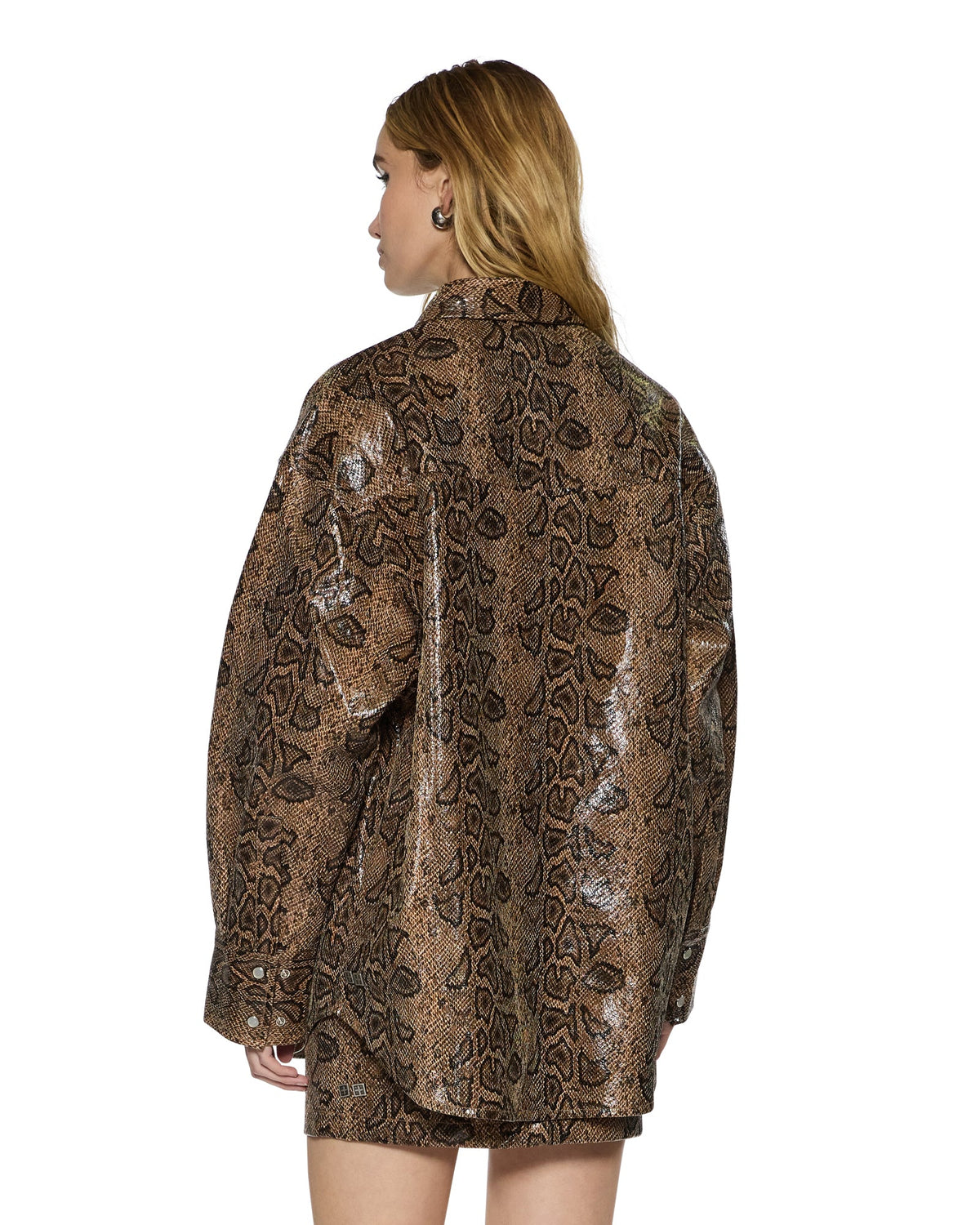 Womens Astra Ls Shirt Snakebite Oversized Shirts - Multi Colour