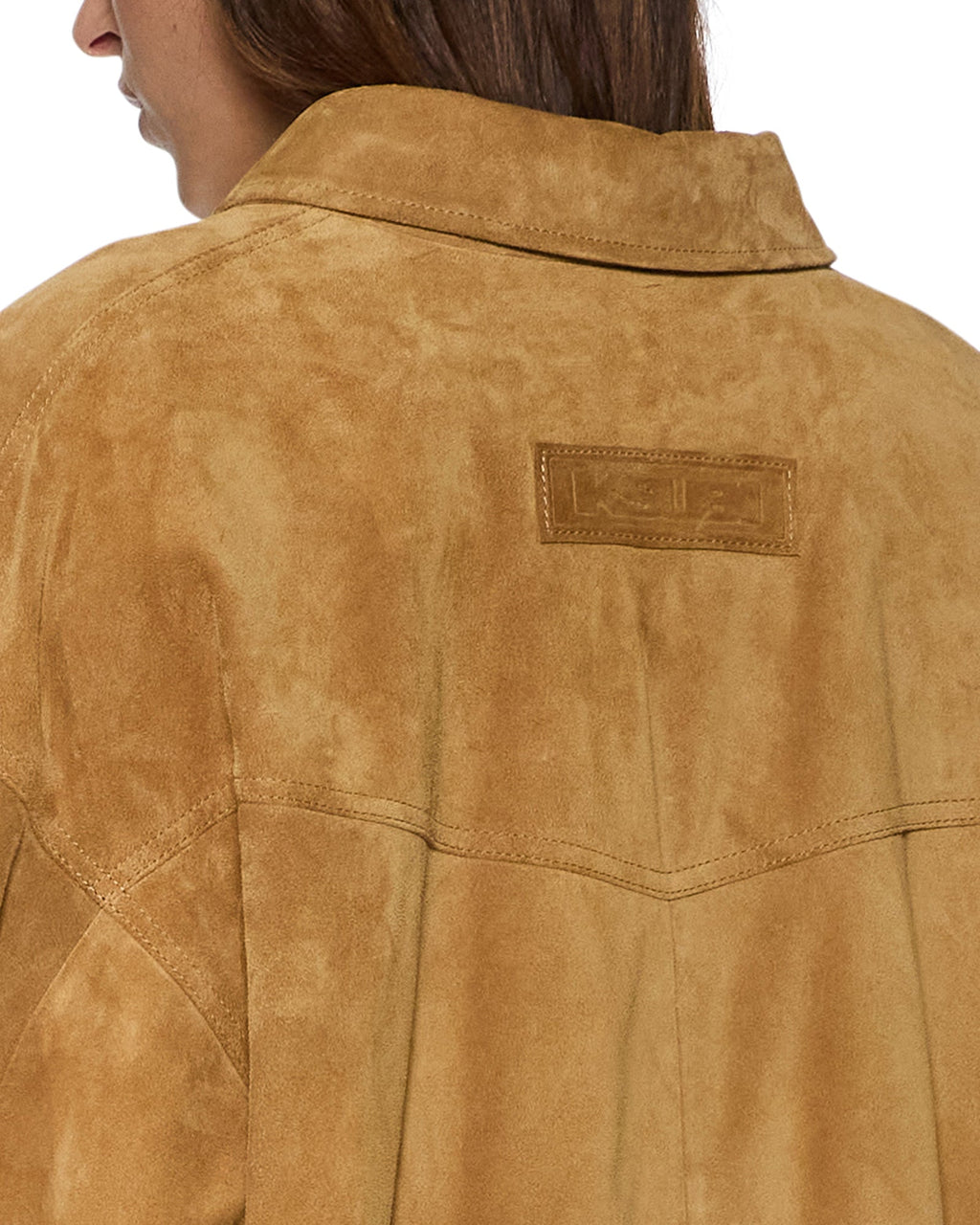 Womens Astra Rider Ls Shirt Tan Oversized Shirts - Tan