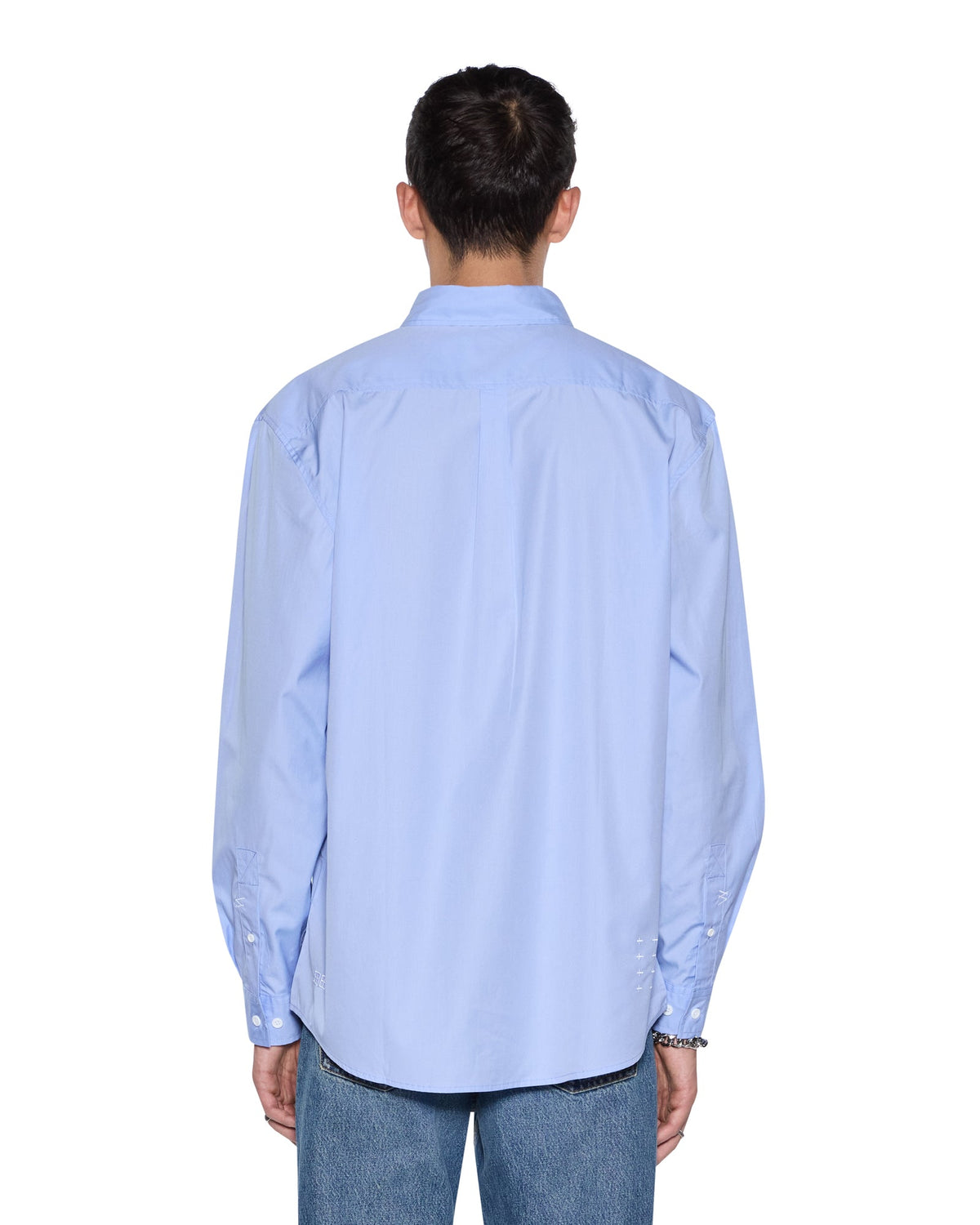 Mens Kade Ls Shirt Deep Blue Shirts - Blue
