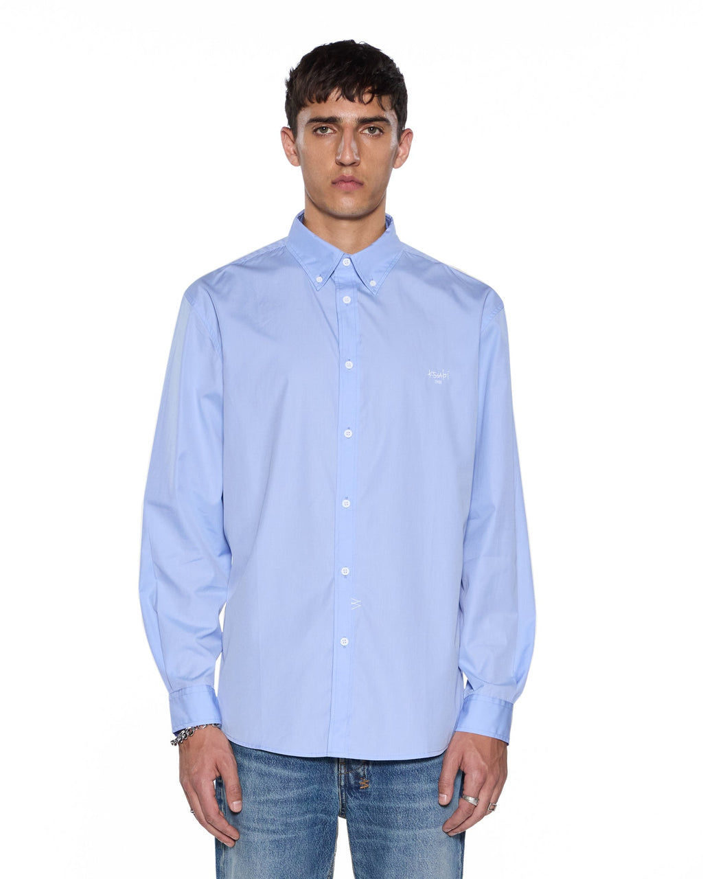Mens Kade Ls Shirt Deep Blue Shirts - Blue