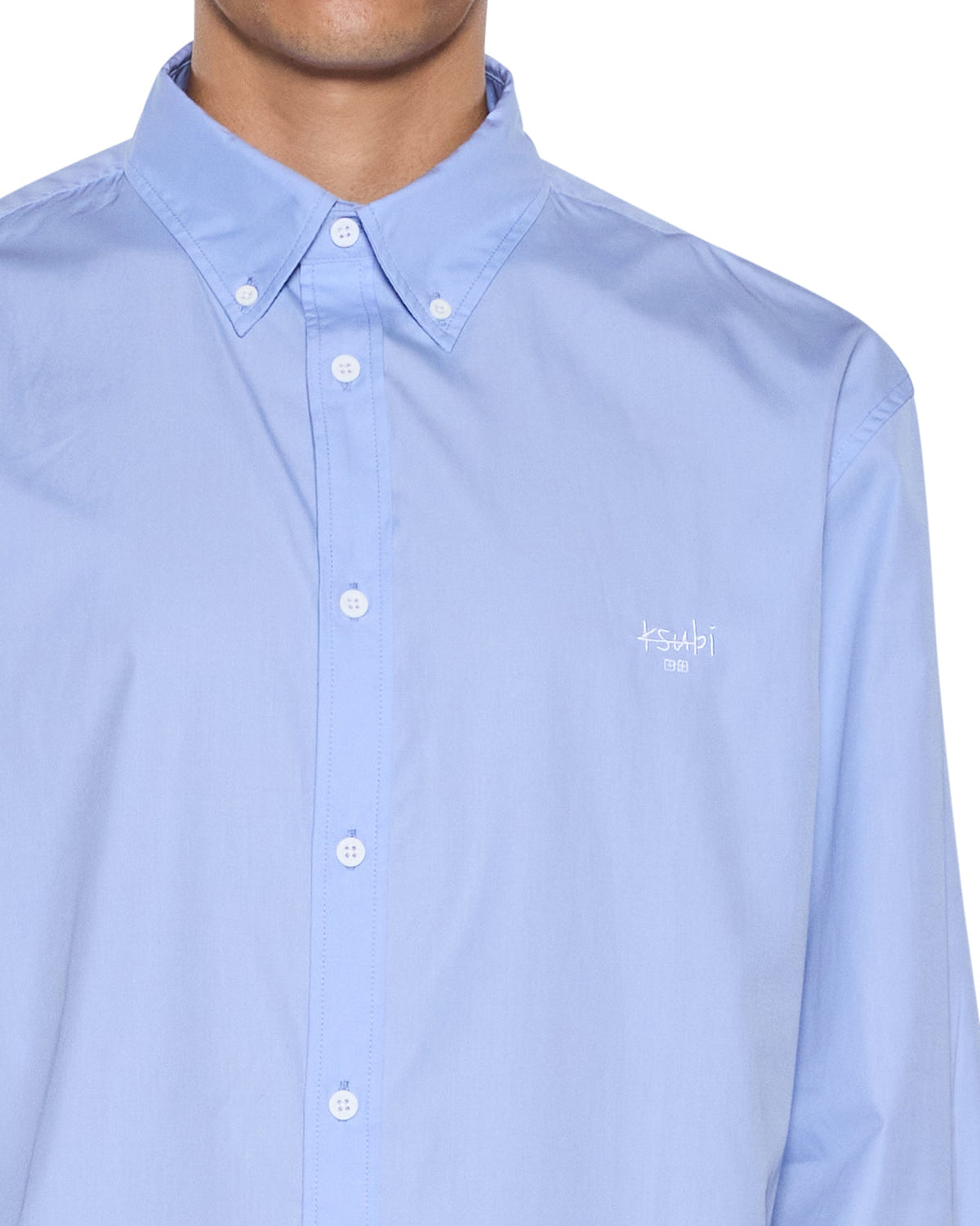 Mens Kade Ls Shirt Deep Blue Shirts - Blue