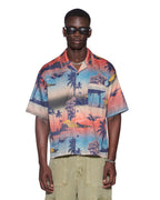 Mens Mauna Loa Ss Diner Shirt Multi Regular Shirts - Multi Colour