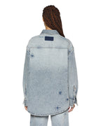 Womens Oversized Shirt Klassic Kraftwerk Oversized Shirts - Denim