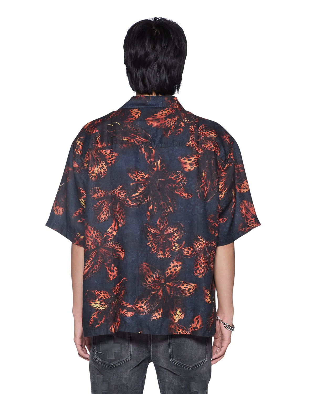 Mens Palazzo Diner Ss Shirt Multi Regular Shirts - Multi Colour