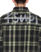 Mens Rosebowl Ls Shirt 1999 Khaki Check Regular Shirts - Multi Colour