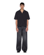 Mens 1999 Diner Ss Shirt Carbon Regular Shirts - Black
