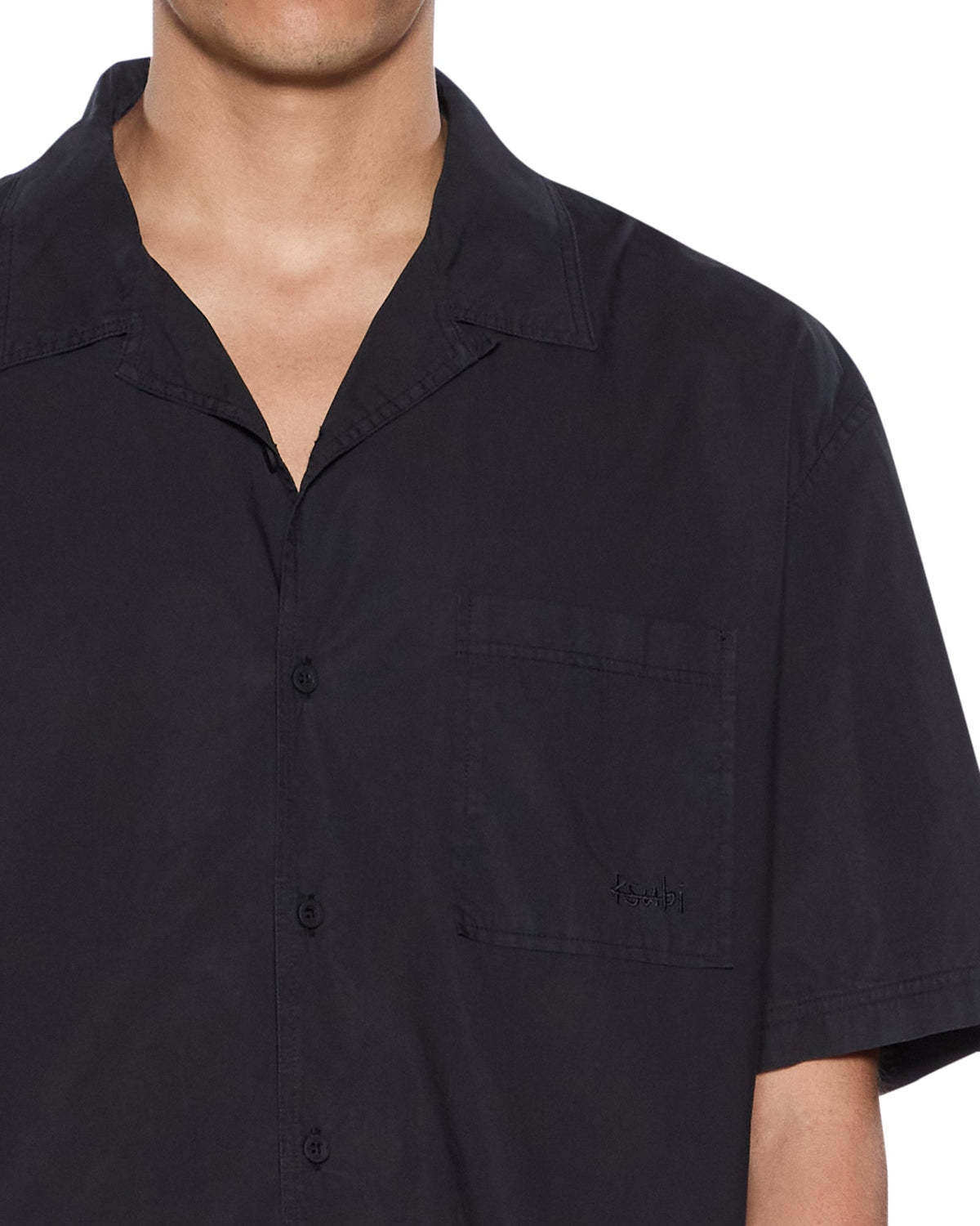 Mens 1999 Diner Ss Shirt Carbon Regular Shirts - Black