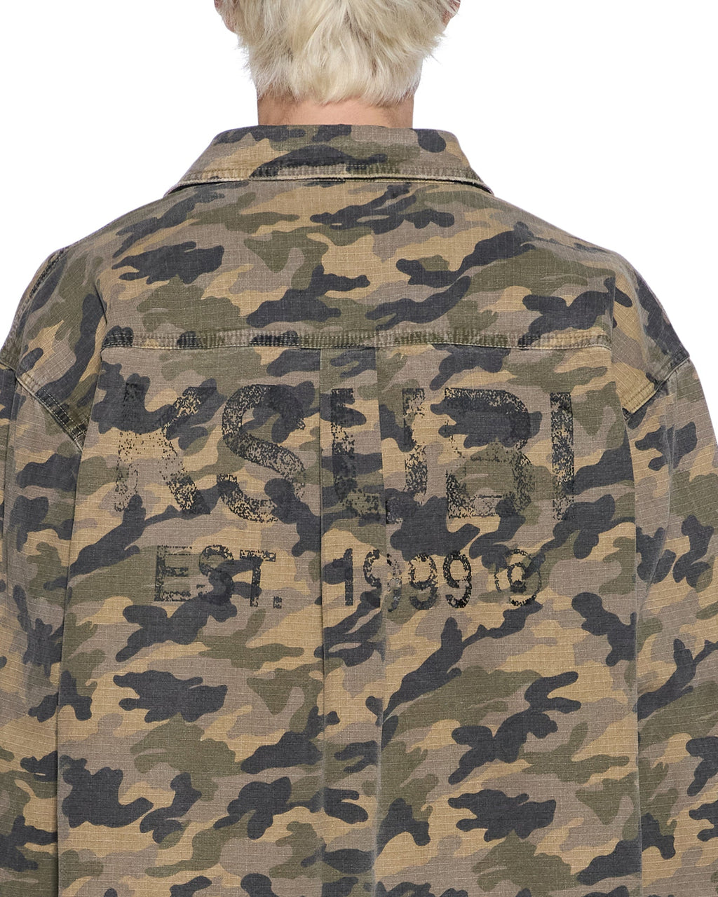 Mens Vulture Ls Shirt Camo Regular Shirts - Green