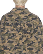 Mens Vulture Ls Shirt Camo Regular Shirts - Green