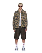 Mens Vulture Ls Shirt Camo Regular Shirts - Green