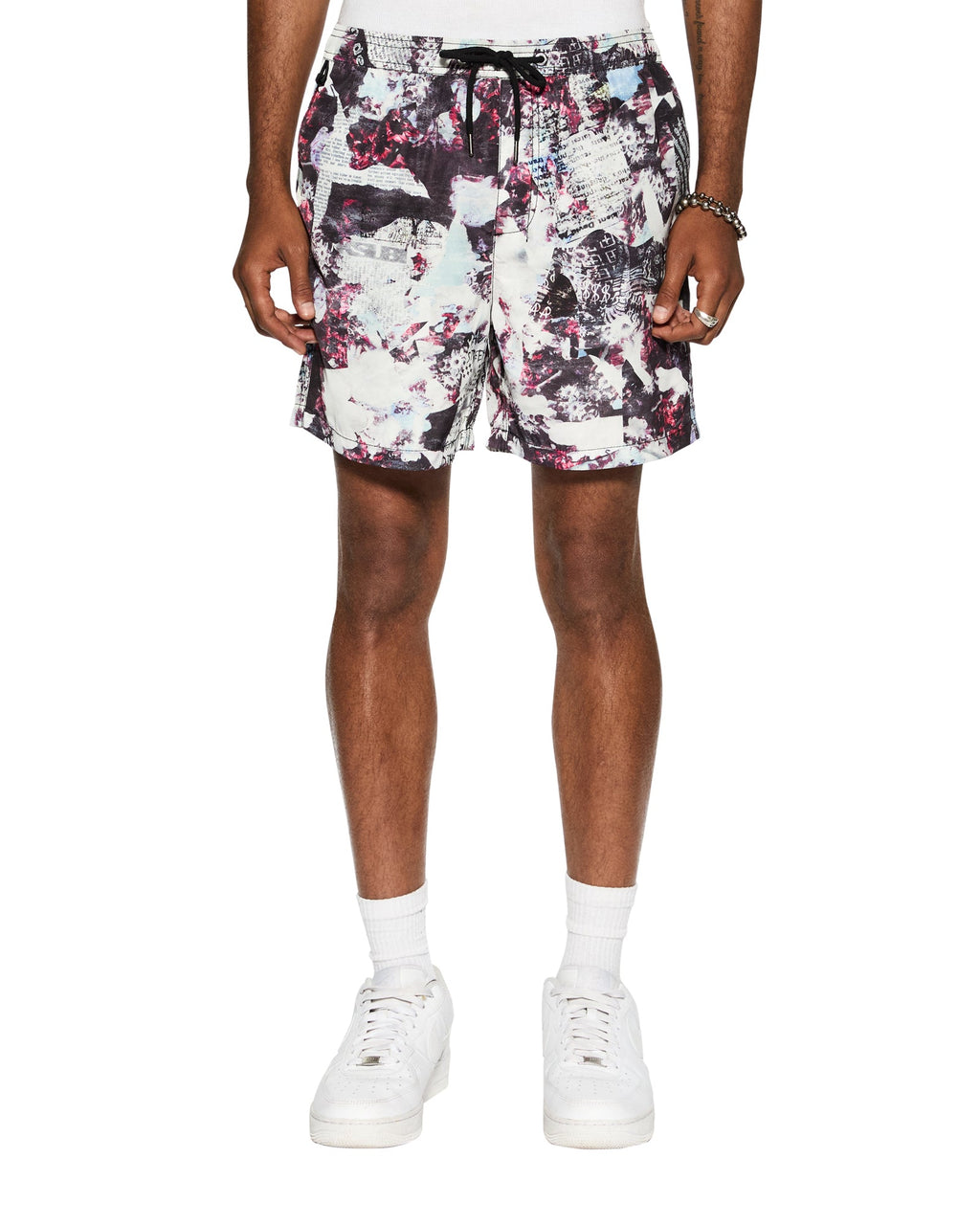 Mens Chop Up Boardshort Multi Regular Walkshorts - Multi Colour