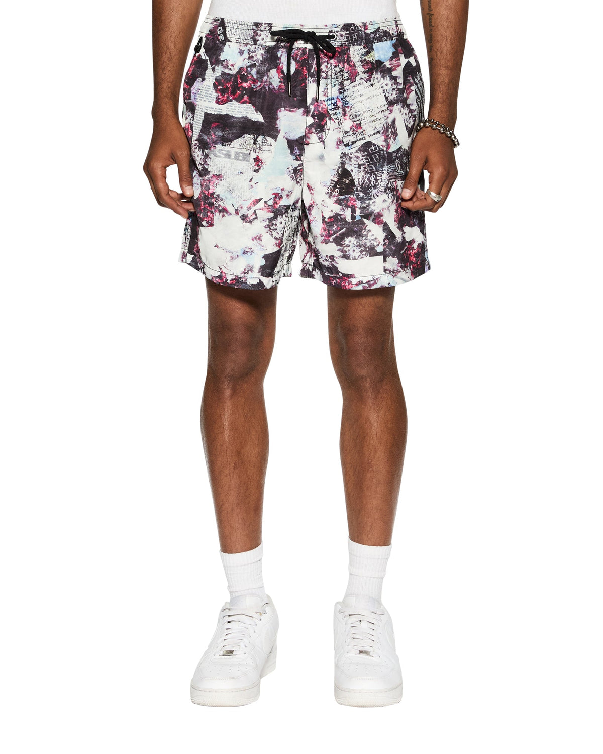 Mens Chop Up Boardshort Multi Regular Walkshorts - Multi Colour