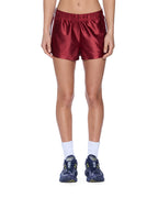 Womens Derby Short Garnet Relaxed Walkshorts - Burgundy