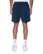 Mens Lounge Short Navy Relaxed Walkshorts - Navy